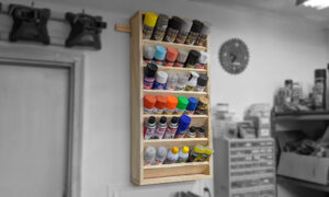 Read more about the article Paint Can Storage Rack