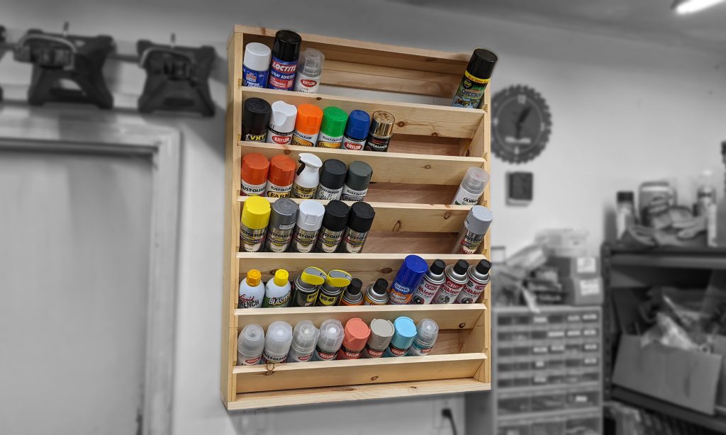 Paint Can Storage Rack v2