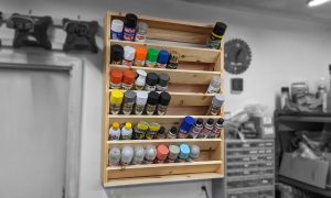 Read more about the article Paint Can Storage Rack v2